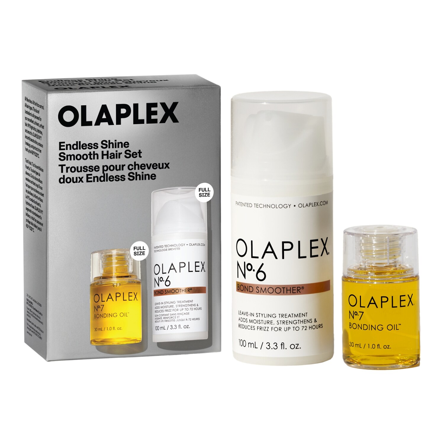 OLAPLEX - The Endless Shine Smooth - Sada péče pro ochranu a lesk vlasů
