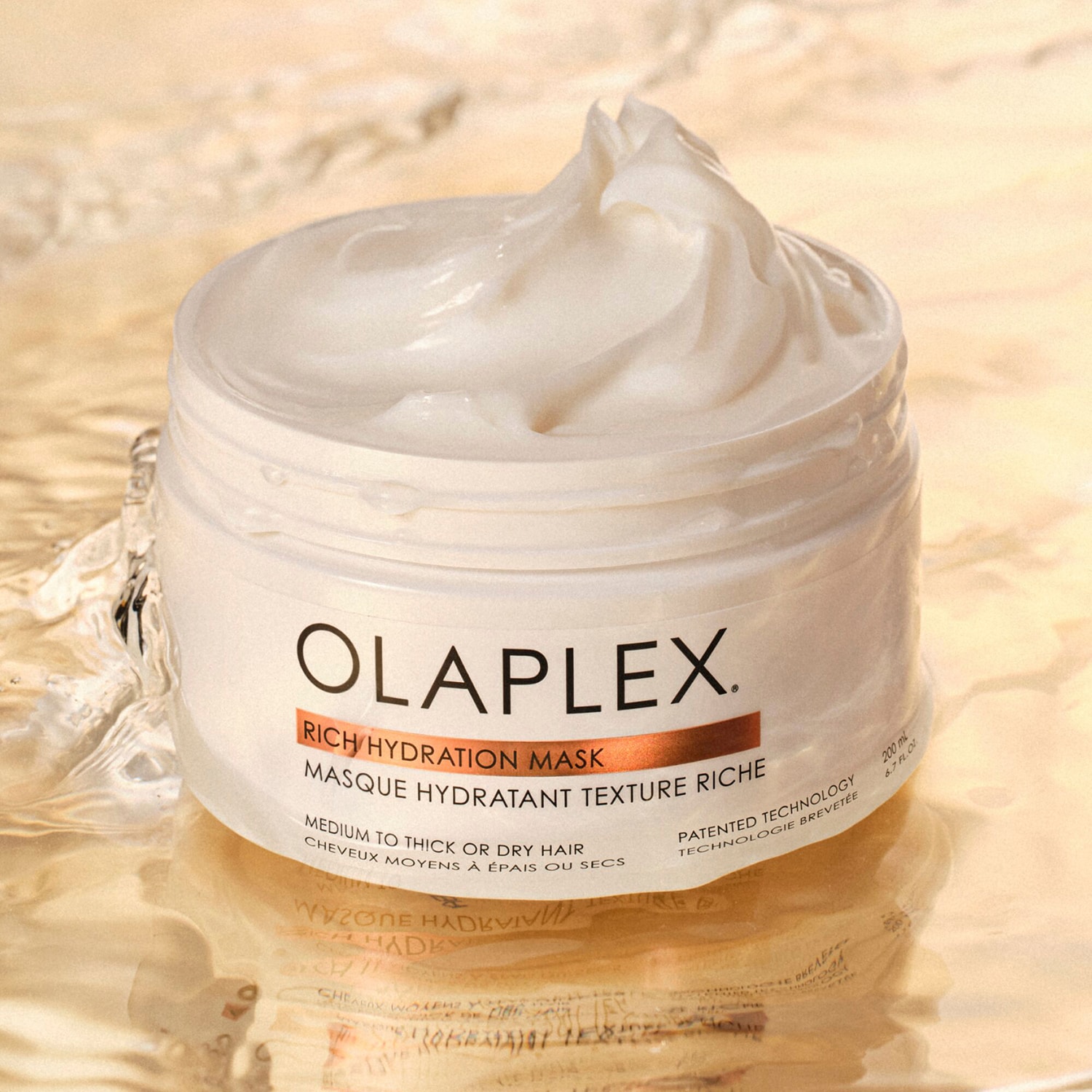 Rich Hydration Mask - Orta ve Kalın Telli Saçlar için Yoğun