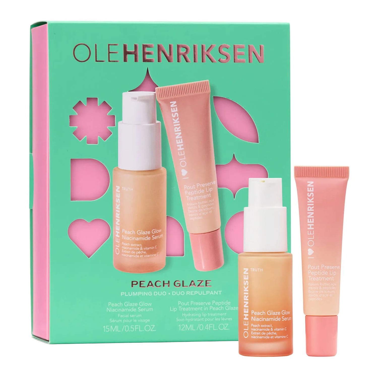 Peach Glaze Plumping Duo