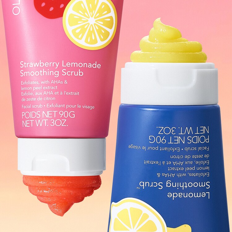 Strawberry Smoothing Scrub - Gesichtspeeling mit AHA