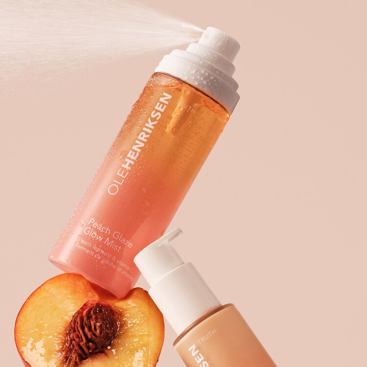 Peach Glaze Glow - Lagani sprej za lice s vitaminom C
