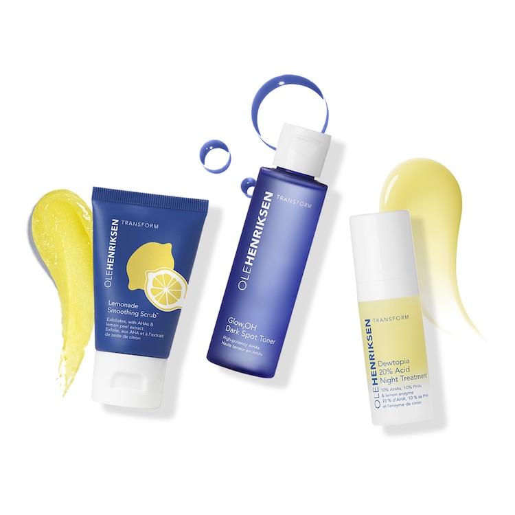 Acids Done Bright Set Estuche tratamiento - Rutina Exfoliante Alisadora con AHA