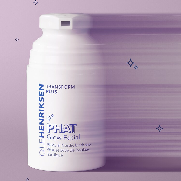PHAT Glow Facial - Mascarilla facial antienvejecimiento con PHA
