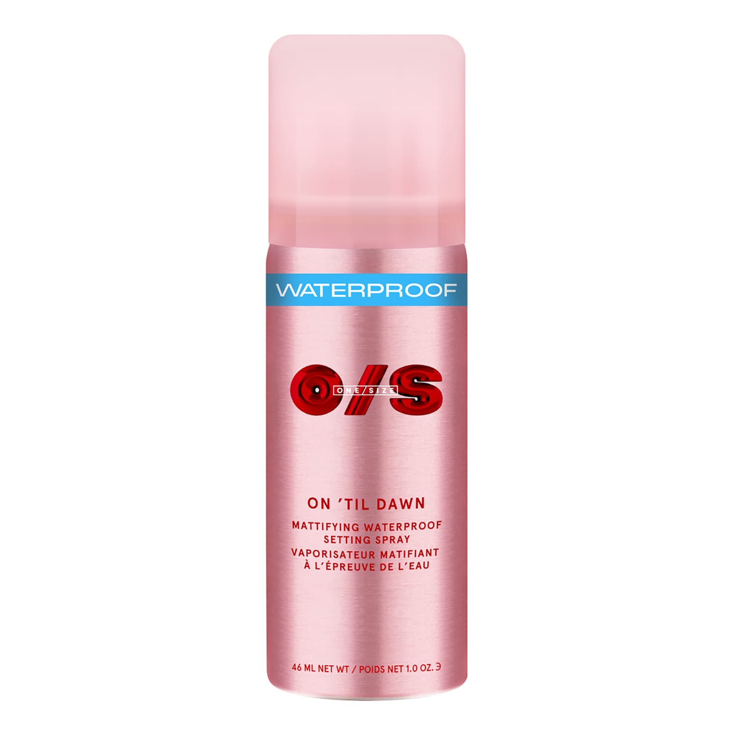Onesize On 'Til Dawn - Mattifying Waterproof Setting Spray, mattieredes Finish