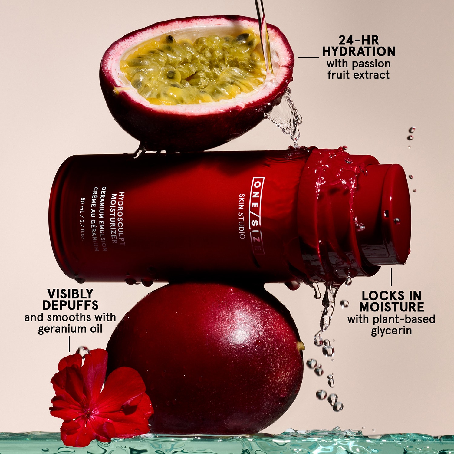 Hydrosculpt Hydrating Cream Moisturizer with Geranium Oil Emulsion