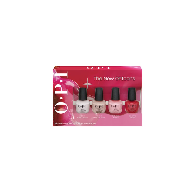 The New OPIcons - Coffret de 4 minis vernis tenue jusqu'à 7 jours