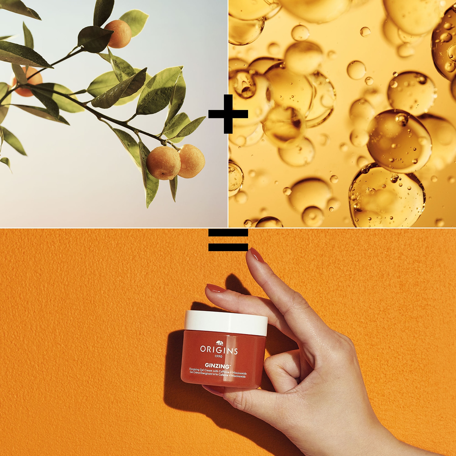GINZING Energizing Gel Cream with Caffeine + Niacinamide | ORIGINS
