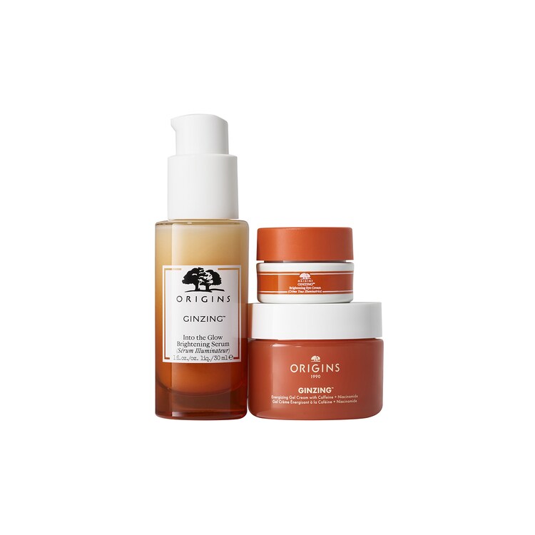 PLENTY OF GLOW GinZing™ Essentials to Boost Glow & Retexturize - Zestaw dodający