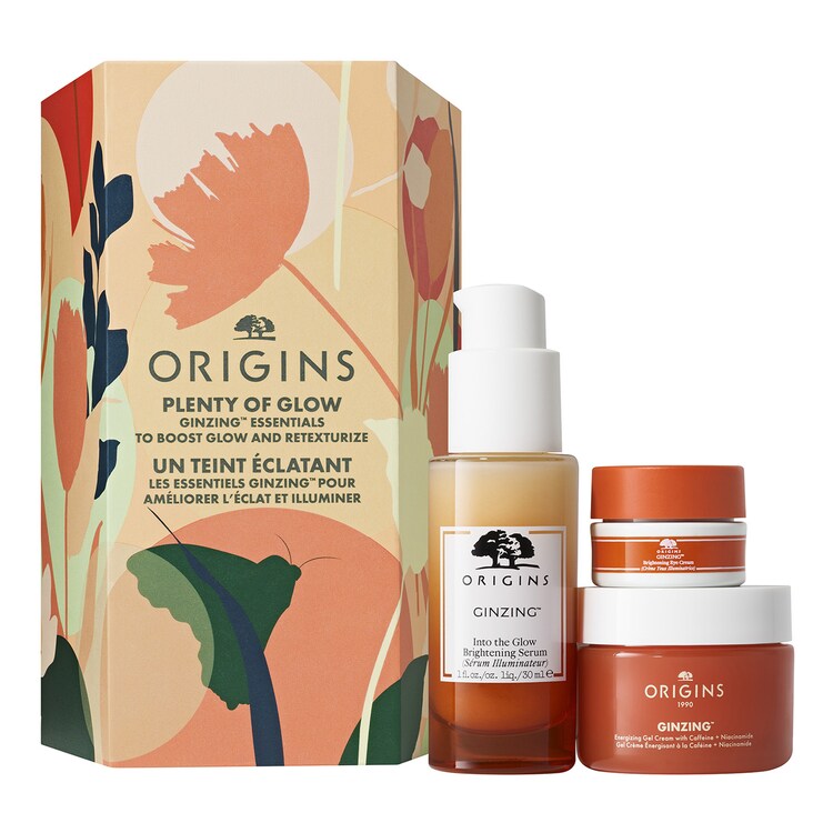 PLENTY OF GLOW GinZing™ Essentials to Boost Glow & Retexturize - Zestaw dodający