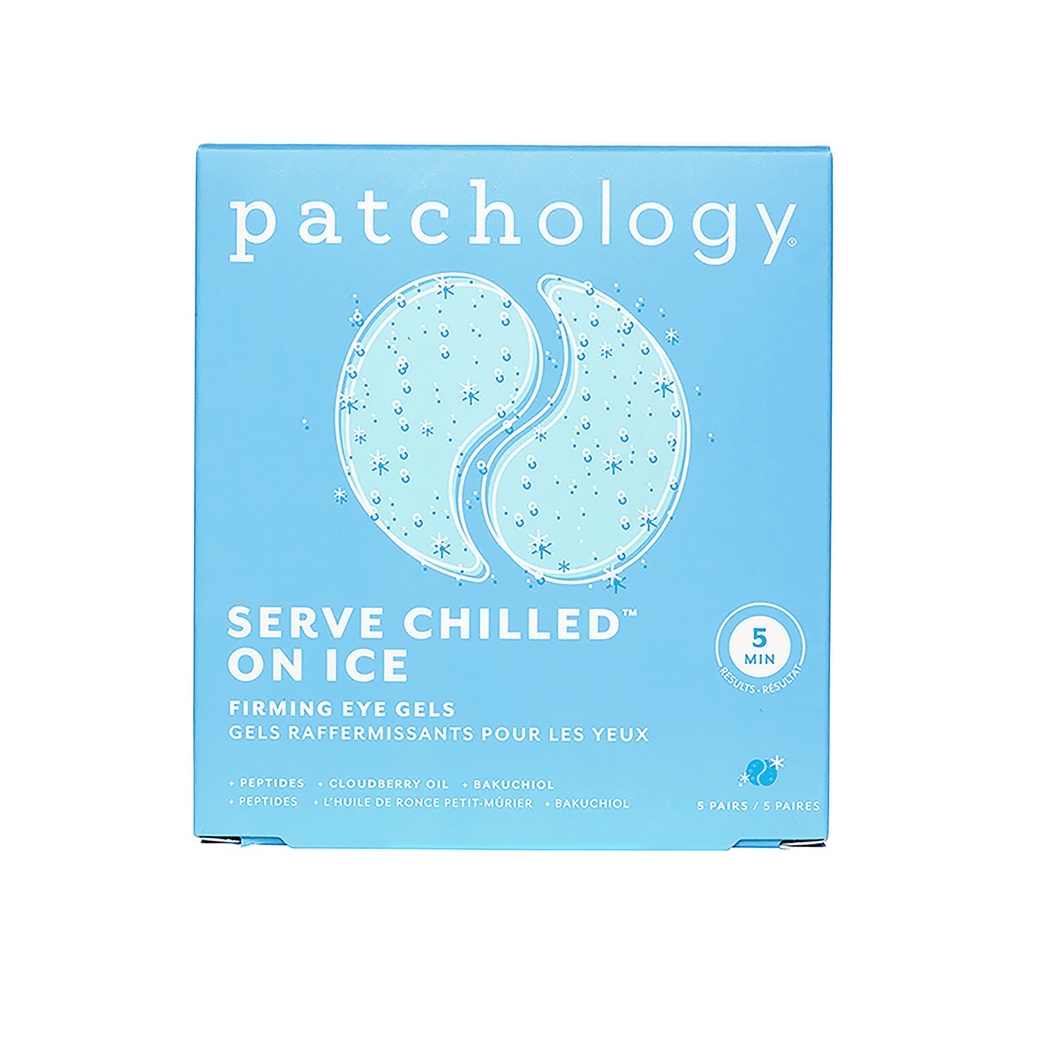 Желе-патчи для упругости кожи вокруг глаз Patchology Serve Chilled On Ice, 16 г