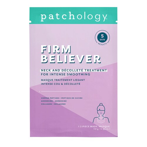 Patchology - Firm Believer Neck & Décolleté Treatment-Mascarilla Tratamiento Alisador Intenso