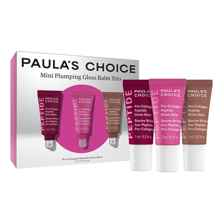 Trio Pro-collagen Peptide Gloss Balm - Cuidado hidratante para os lábios