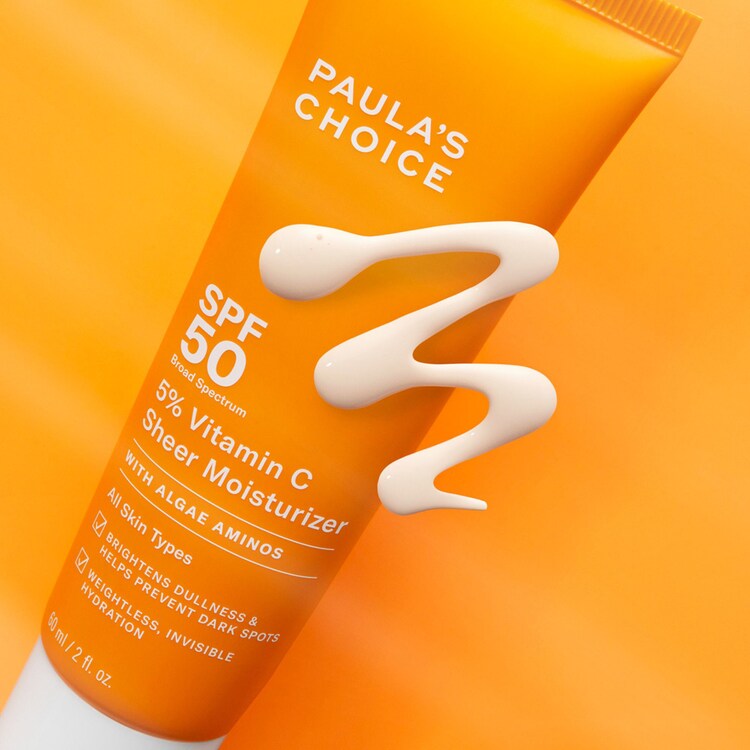 Crème Hydratante Légère 5 % Vitamine C SPF 50