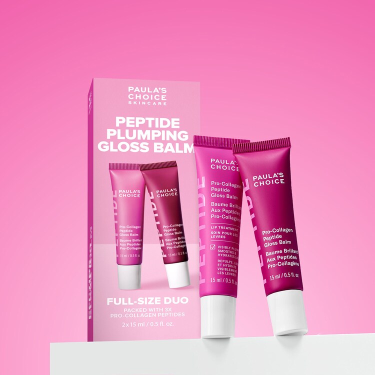 Pro-collagen Peptide Gloss Balm - Duo di Trattamenti Labbra Idratanti