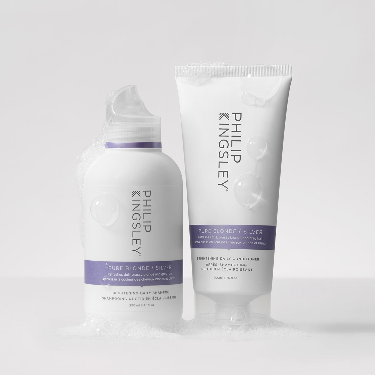 Pure Blonde/Silver Daily Brightening Purple Conditioner