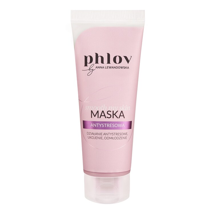 Smooth My Skin - Kremowa maska antystresowa z różową glinką