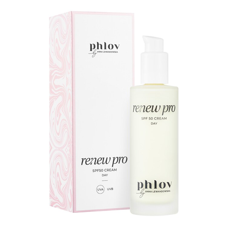 Renew Pro - SPF 50 cream - Krem przeciwzmarszczkowy 2w1 z filtrem SPF50