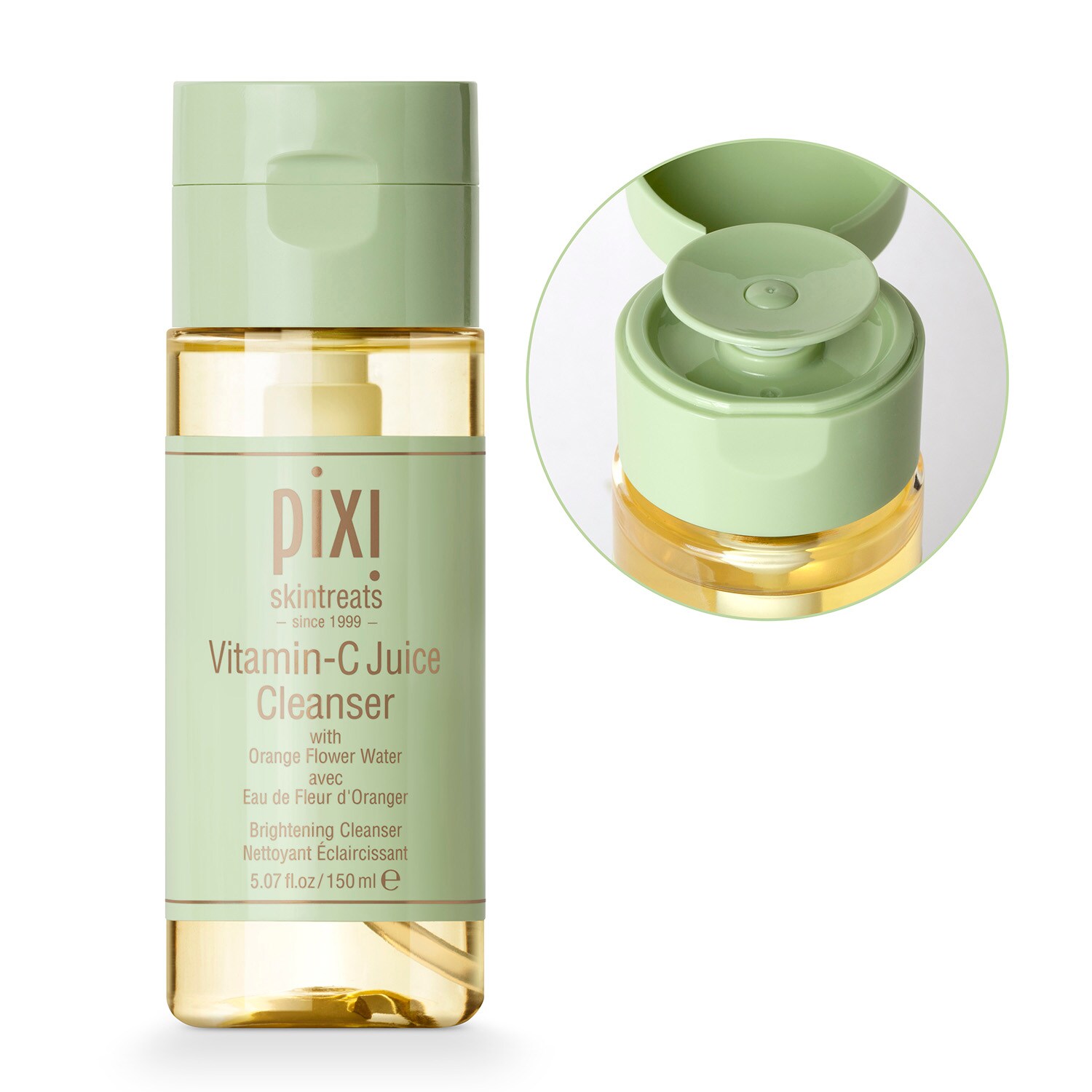 Водный очищающий гель Pixi Vitamin C Juice Cleanser, 150 мл