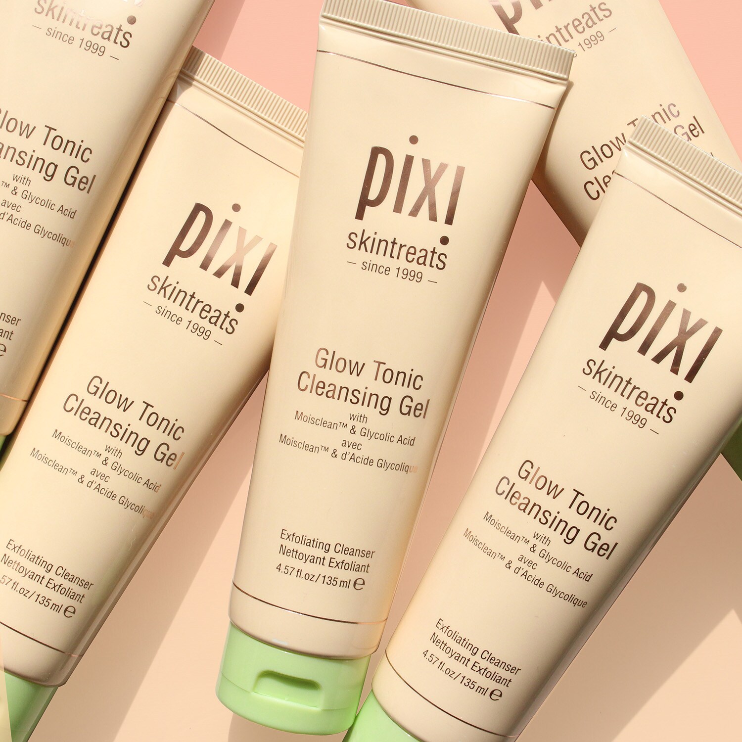 Pixi Glow Tonic Гель для умывания очищающий с гликолевой кислотой 135 мл