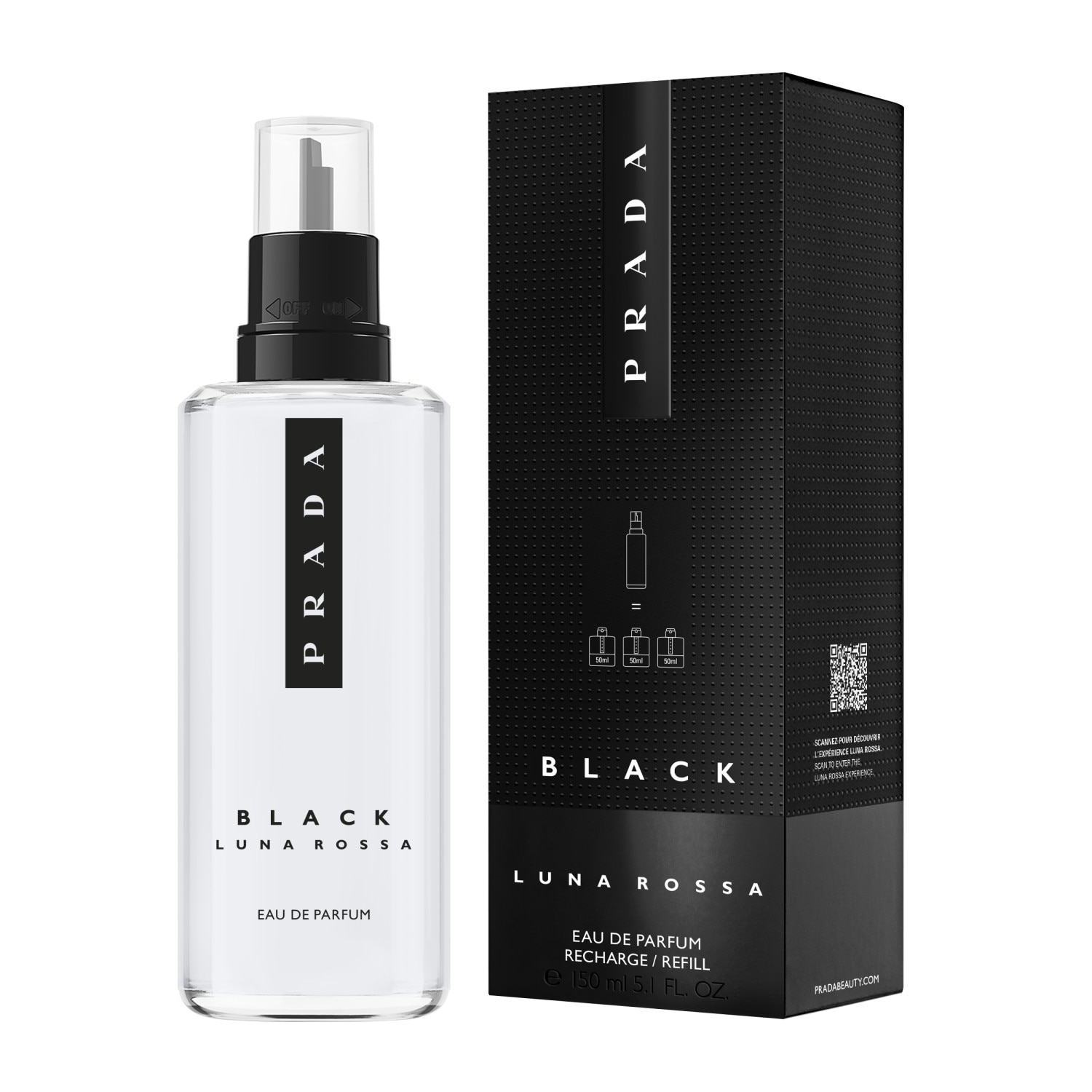 Luna Rossa Black - Eau de Parfum | PRADA ≡ SEPHORA