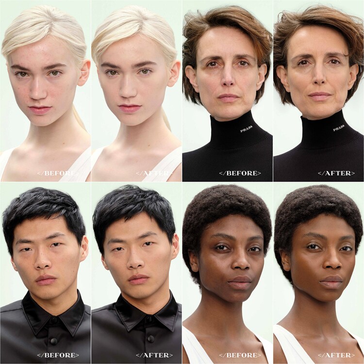 Prada Reveal - Recharge Fond de Teint Soin Tenue 24h Fini Mat Naturel