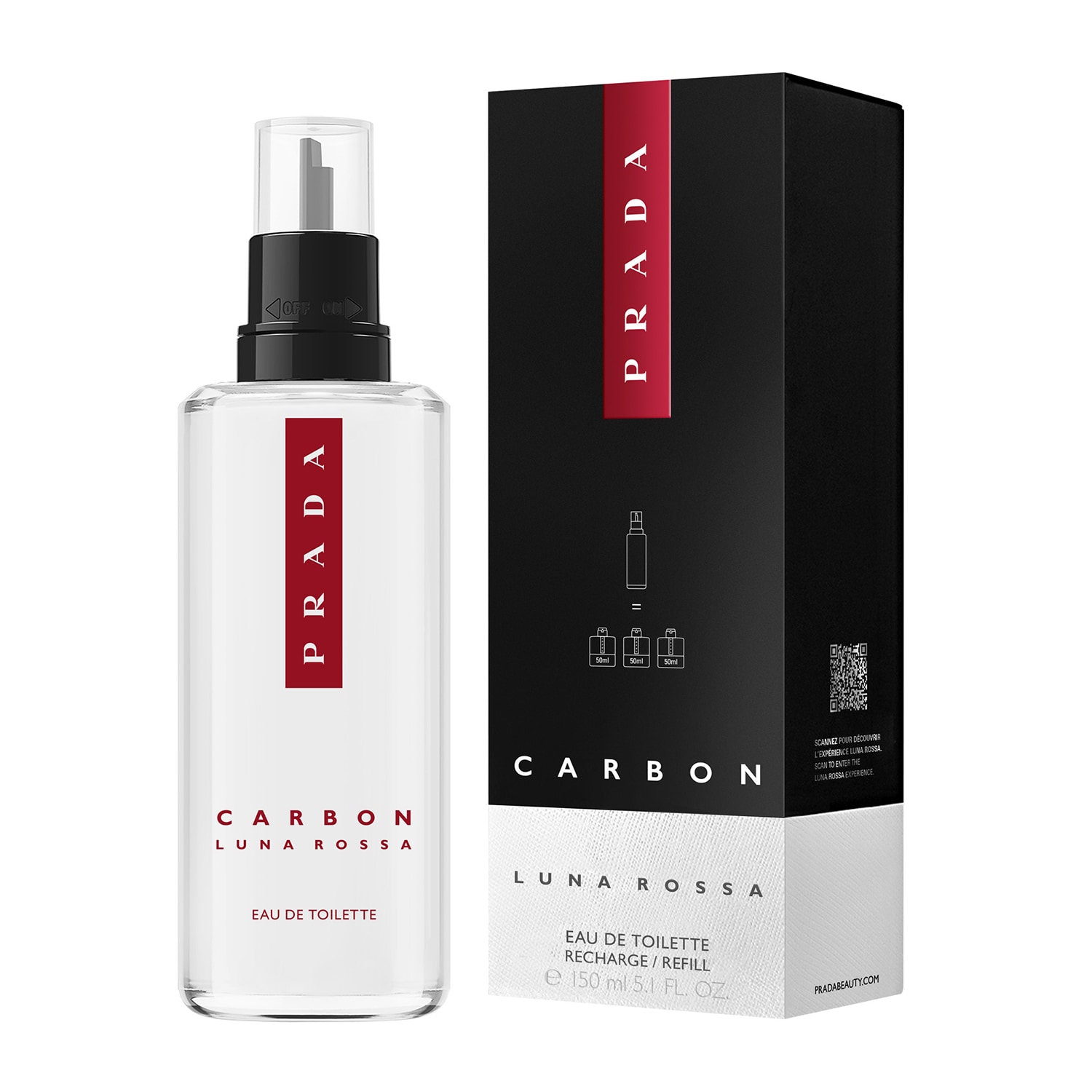 Luna Rossa Carbon - Eau de Toilette | PRADA ≡ SEPHORA