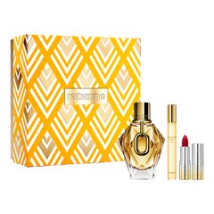 Million Gold For Her - Set Eau de Parfum + Dramalips Shiny Lipstick , RABANNE FRAGRANCES
