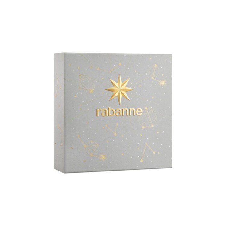 Rabanne – Vánoční sada: Million Gold for Her EdP + objemová řasenka