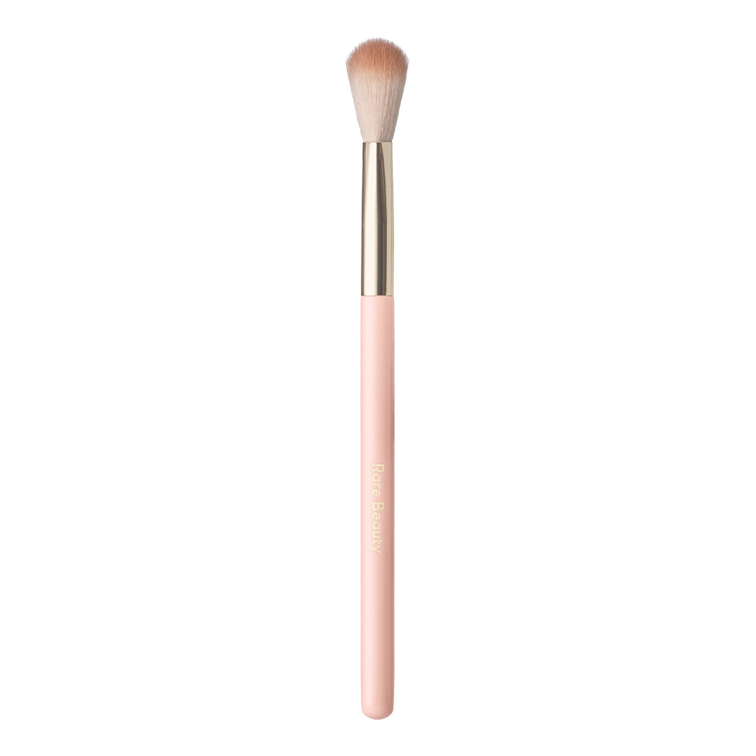 Štětec na obličej značky RARE BEAUTY v kompaktním designu