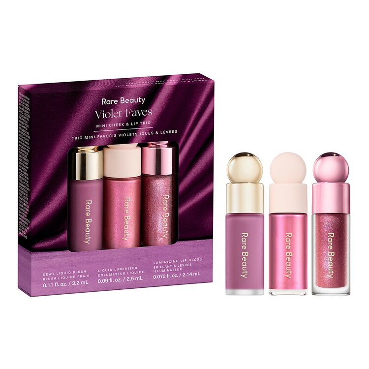 Violet Faves - Trio guance e labbra formato mini