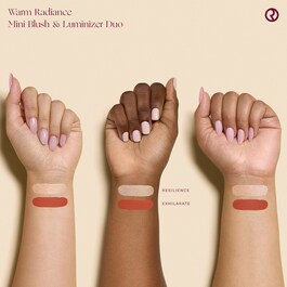 Warm Radiance Mini Blush & Luminizer Duo &ndash; Mini duet r&oacute;żu i rozświetlacza