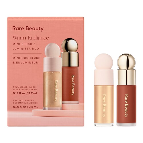 RARE BEAUTY - Warm Radiance Mini Blush & Luminizer Duo