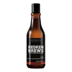 Brews 3 in 1 - Champ&uacute;, acondicionador y gel , Redken