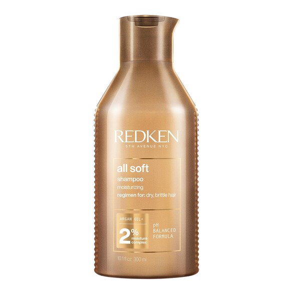 Redken - All Soft Shampoo - Per Capelli Secchi E Deboli - All Soft Shampoo 300ml - Donna