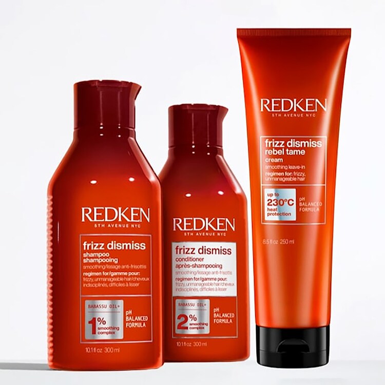 Frizz Dismiss - Acondicionador anti-frizz para cabello fino y grueso