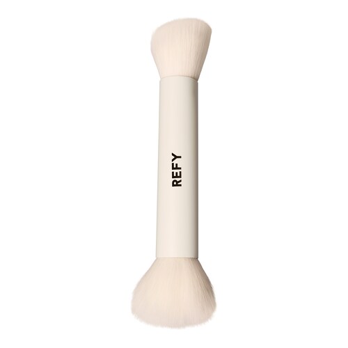 Duo Brush 2.0 - Dubbeländad borste för flytande bronzer och rouge