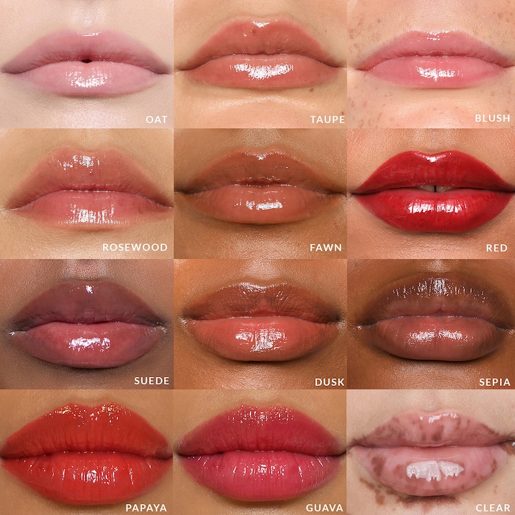 Lipgloss - Ultraglänzender, nicht klebender Lipgloss mit Hyaluronsäure