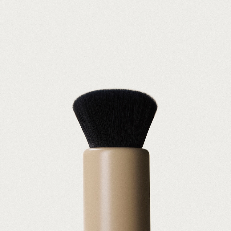 Duo Brush - Πινέλο μακιγιάζ με διπλό άκρο για εφαρμογή χωρίς γραμμές