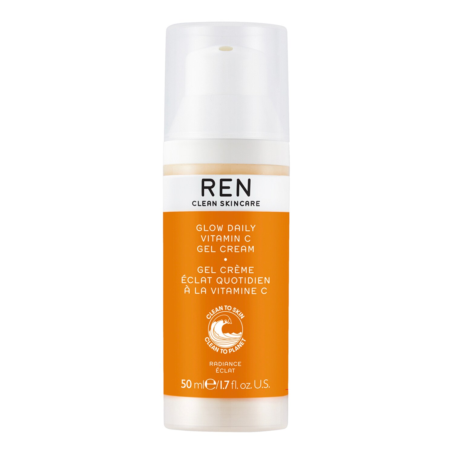 REN CLEAN SKINCARE - Glow Daily Vitamin C Gel Cream - Hydratační krém