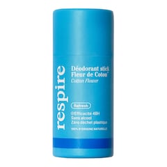 Deodorant Stick - Dezodorant w sztyfcie kwiat bawełny, RESPIRE