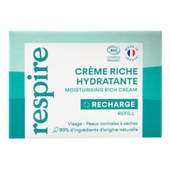 Ricarica per crema ricca idratante - Crema per il viso Formato Viaggio, RESPIRE