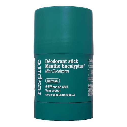Respire - Déodorant Stick Menthe Eucalyptus - 48ωρη αποτελεσματικότητα