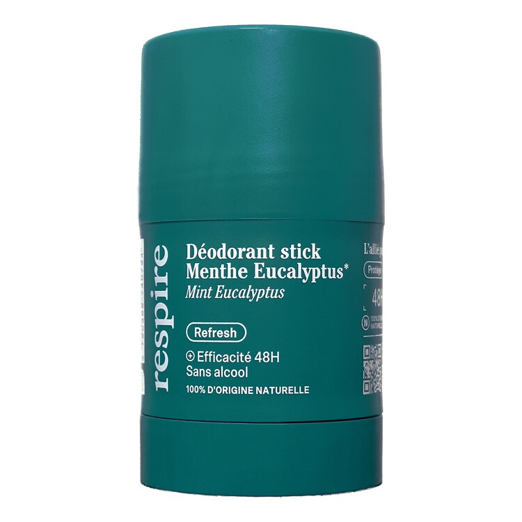 Déodorant Stick Menthe Eucalyptus - Efficacité 48H