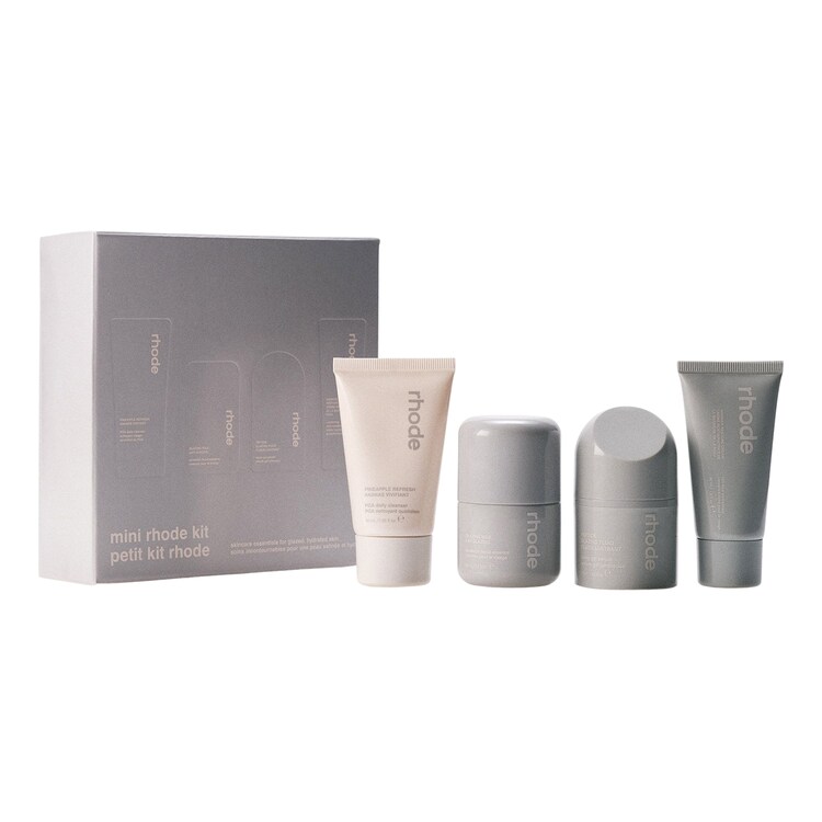 Mini Rhode Kit - Essenciais de skincare com efeito glazed