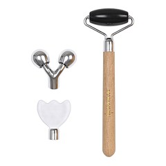 Roller Multi-t&ecirc;tes - Trio d'accessoires de massage du visage, SEASONLY