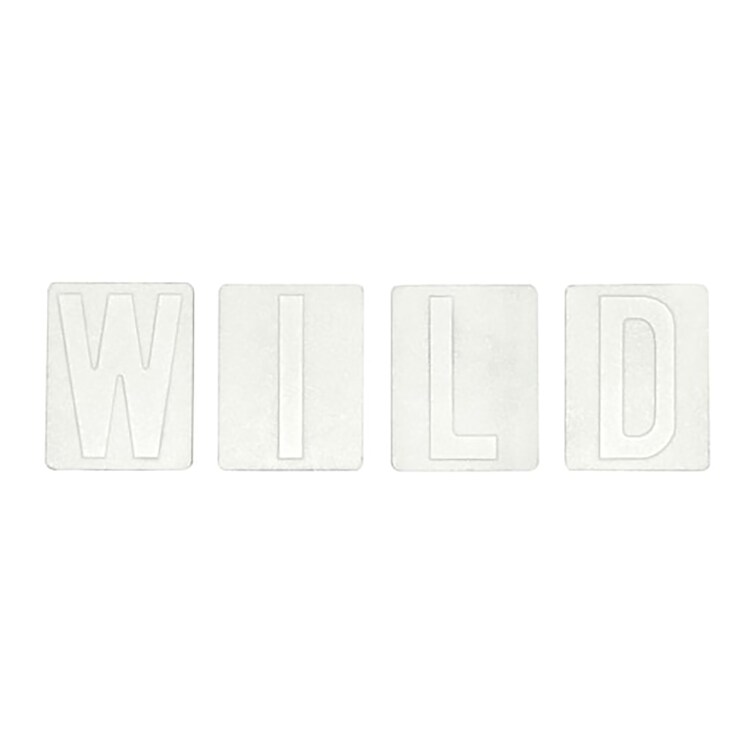 4 Letras Efervescentes para o Banho - Wild Wishes