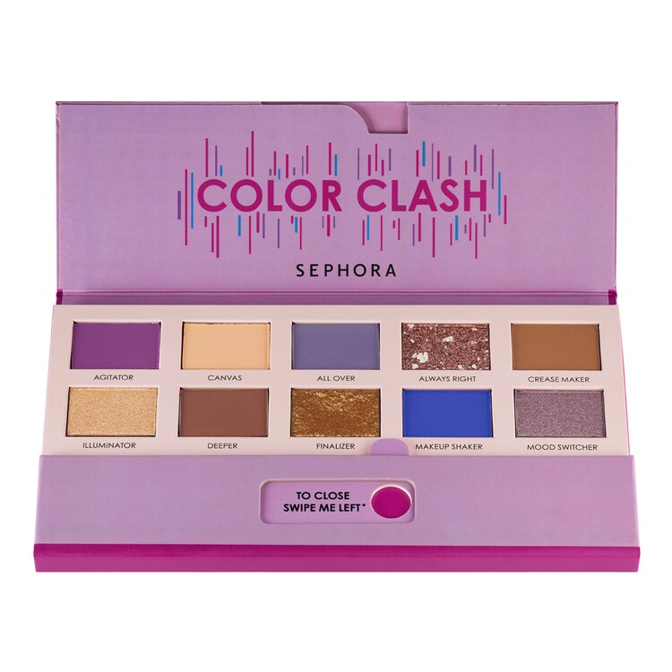 Color Clash - Palette de 10 fards à paupières