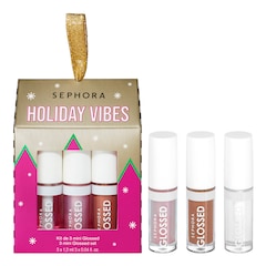 Holiday Vibes - Kit De 3 Mini Glossed, SEPHORA COLLECTION