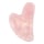 Gua Sha al quarzo rosa - Viso e collo