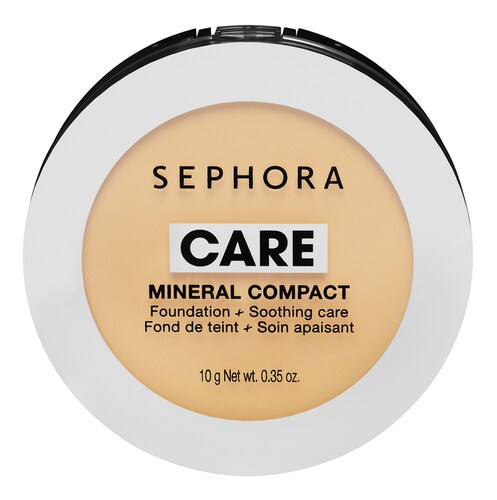 Vårdande mineralpuder (Care Minéral Compact) - Foundation + Lugnande vård